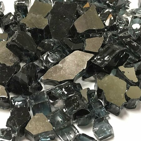 CALLE Recycled Chunky Glass Black - Small - 0.25-0.5 in. - 5 lbs CA2759566